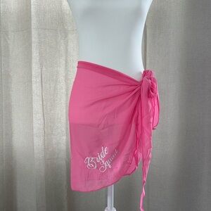 Bride Squad Sarong Wrap. New.